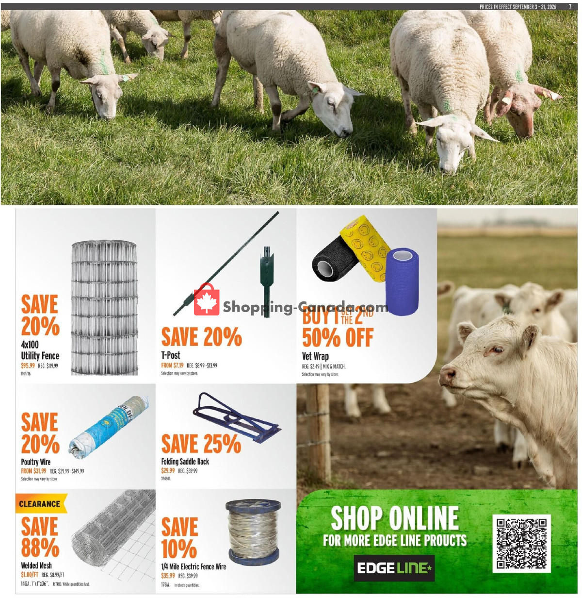 United Farmers Of Alberta flyer from Thursday September 3, 2026 to Monday September 21, 2026 - page 13