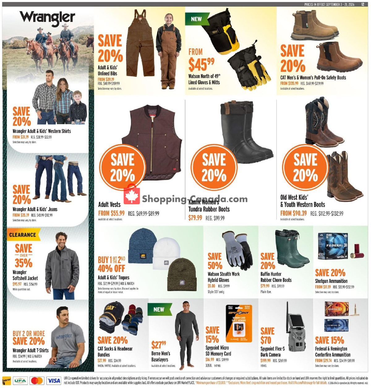 United Farmers Of Alberta flyer from Thursday September 3, 2026 to Monday September 21, 2026 - page 18
