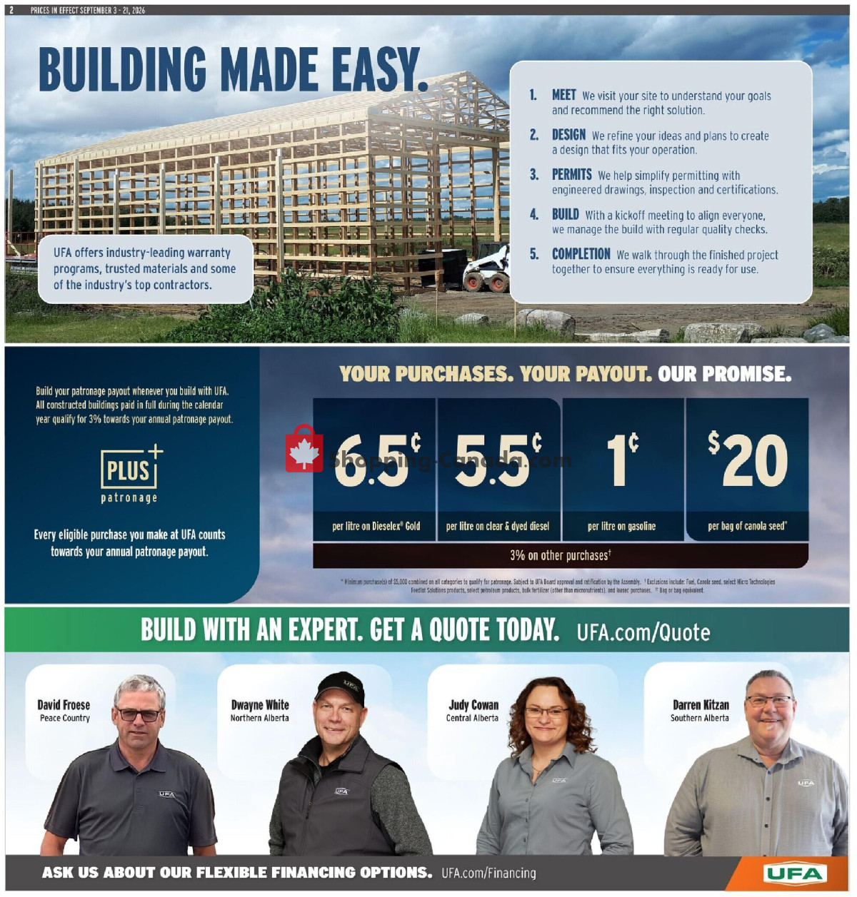 United Farmers Of Alberta flyer from Thursday September 3, 2026 to Monday September 21, 2026 - page 20
