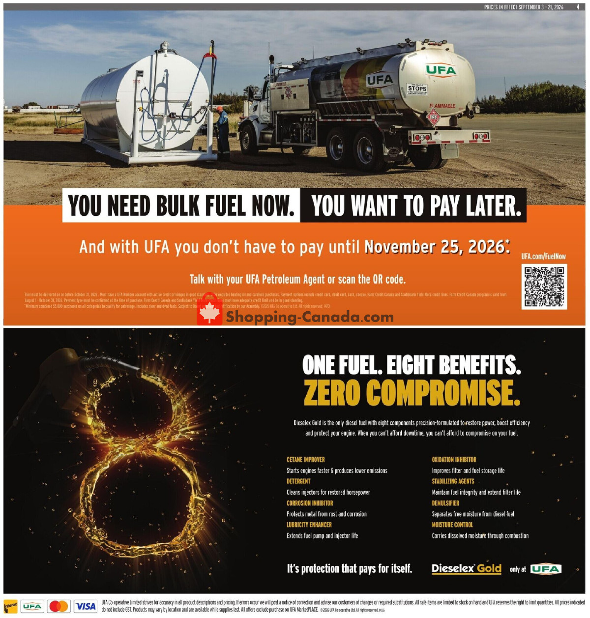 United Farmers Of Alberta flyer from Thursday September 3, 2026 to Monday September 21, 2026 - page 22