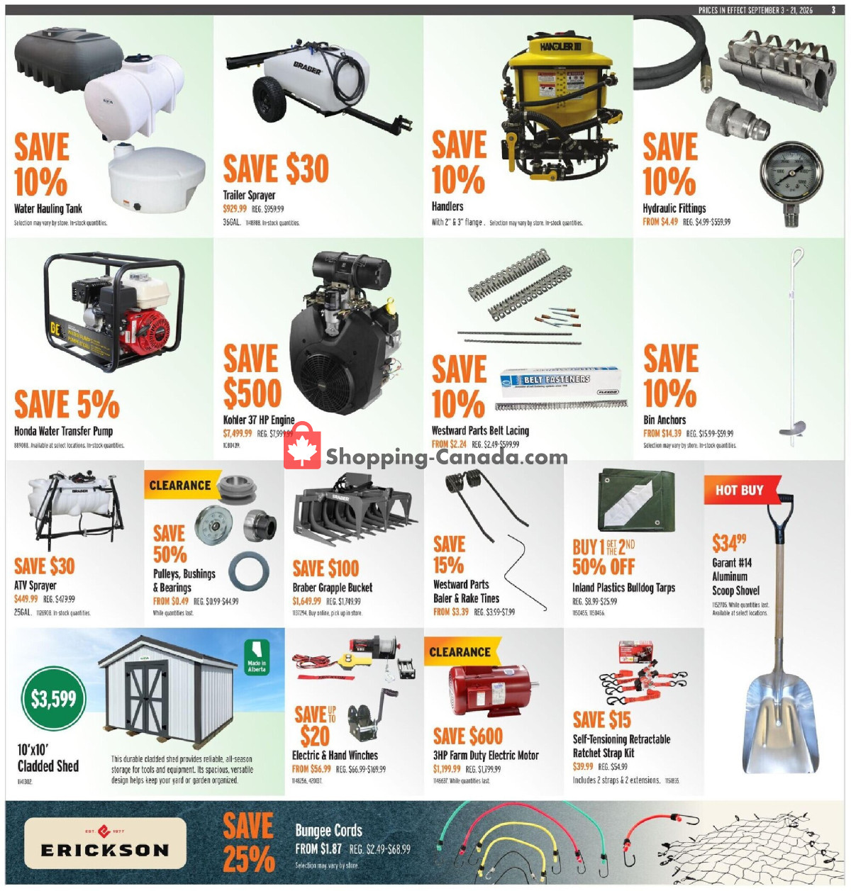 United Farmers Of Alberta flyer from Thursday September 3, 2026 to Monday September 21, 2026 - page 8