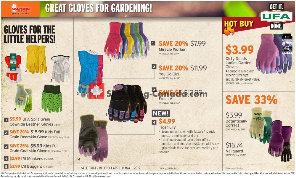 United Farmers Of Alberta flyer from Thursday April 11, 2019 to Wednesday May 1, 2019 - page 16