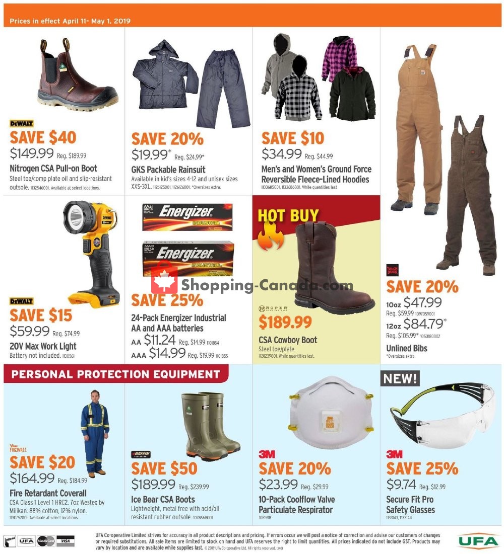 United Farmers Of Alberta flyer from Thursday April 11, 2019 to Wednesday May 1, 2019 - page 2