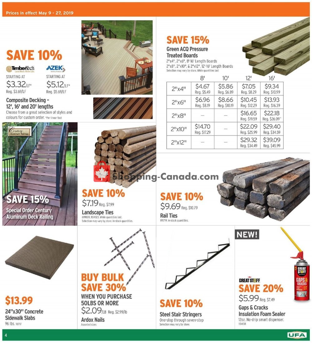 United Farmers Of Alberta flyer from Thursday May 9, 2019 to Monday May 27, 2019 - page 5