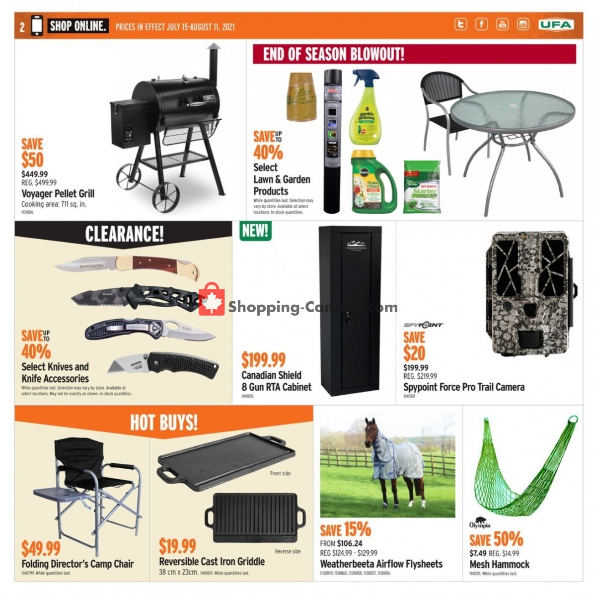 United Farmers Of Alberta flyer from Thursday July 15, 2021 to Wednesday August 11, 2021 - page 4