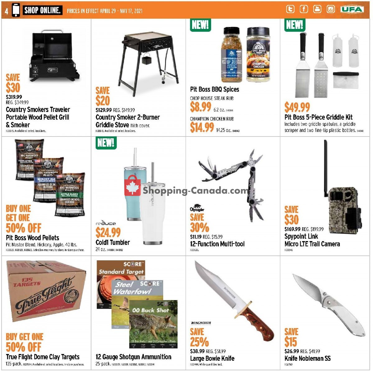 United Farmers Of Alberta flyer from Thursday April 29, 2021 to Monday May 17, 2021 - page 4