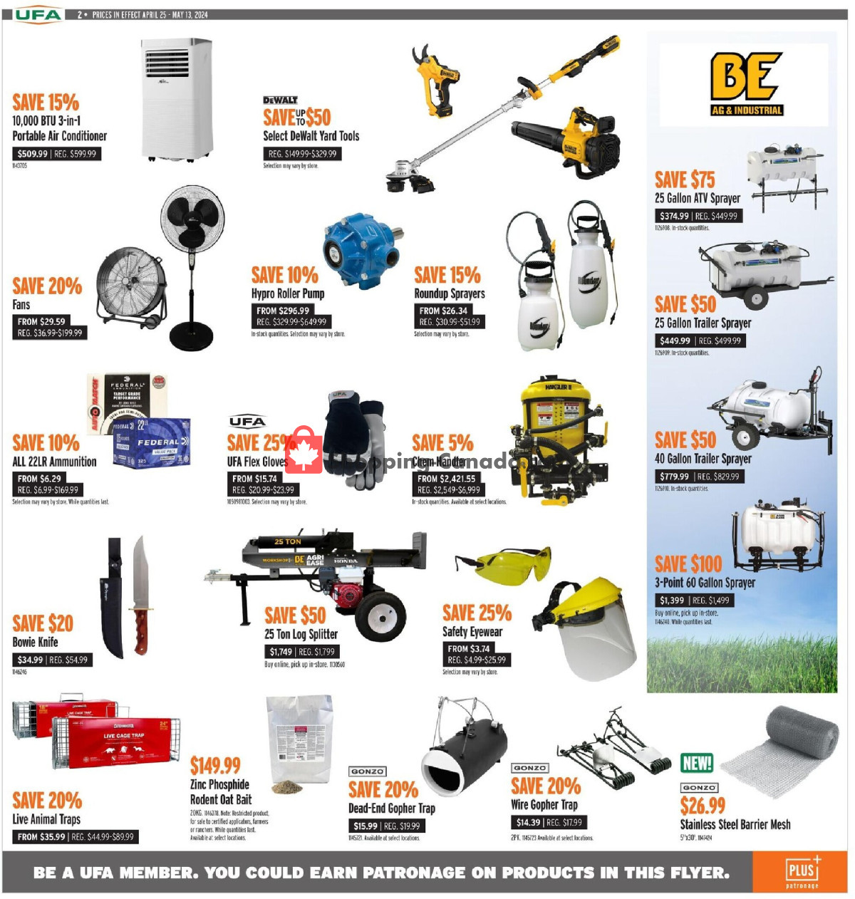United Farmers Of Alberta flyer from Thursday April 25, 2024 to Monday May 13, 2024 - page 11