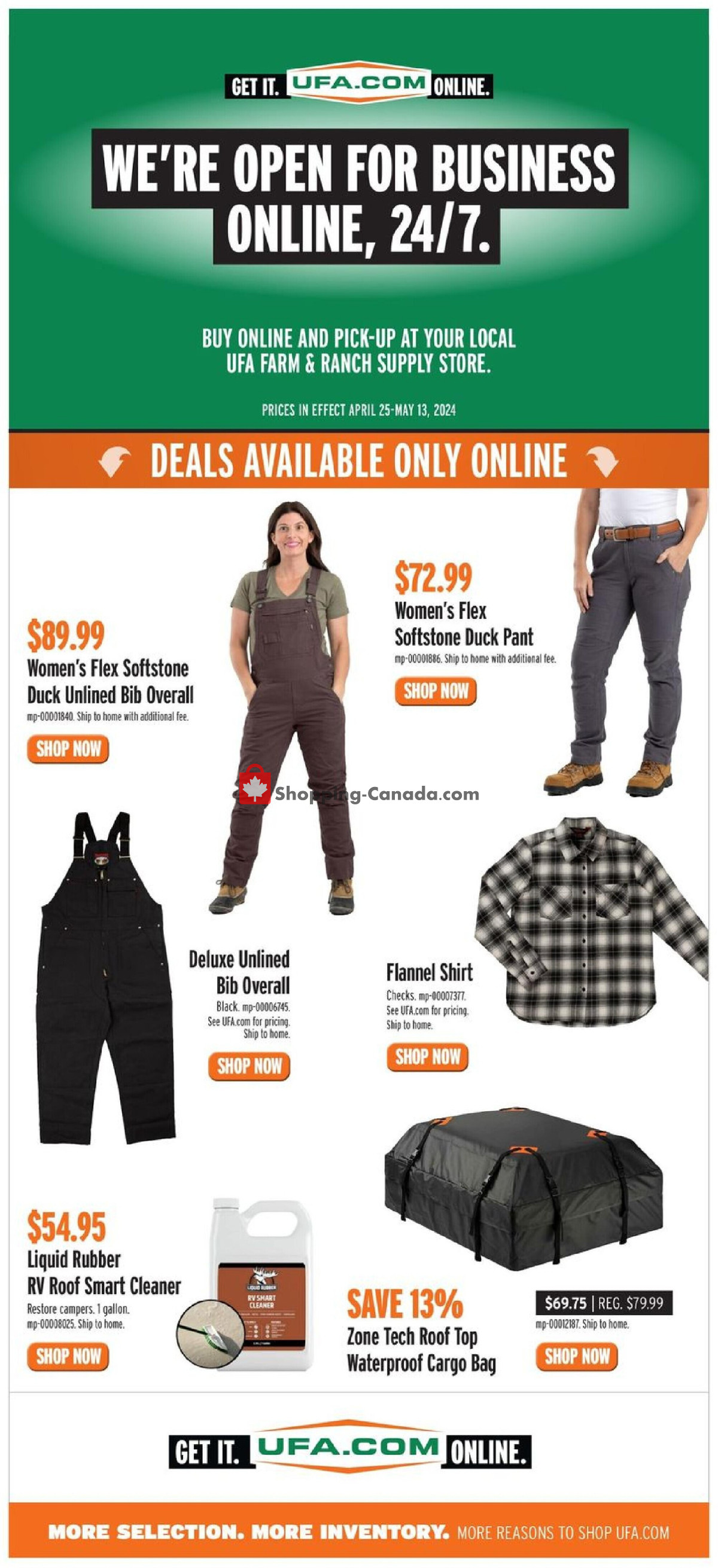 United Farmers Of Alberta flyer from Thursday April 25, 2024 to Monday May 13, 2024 - page 19