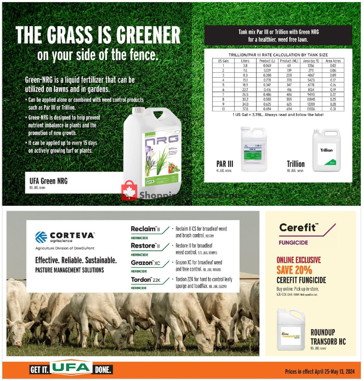 United Farmers Of Alberta flyer from Thursday April 25, 2024 to Monday May 13, 2024 - page 21