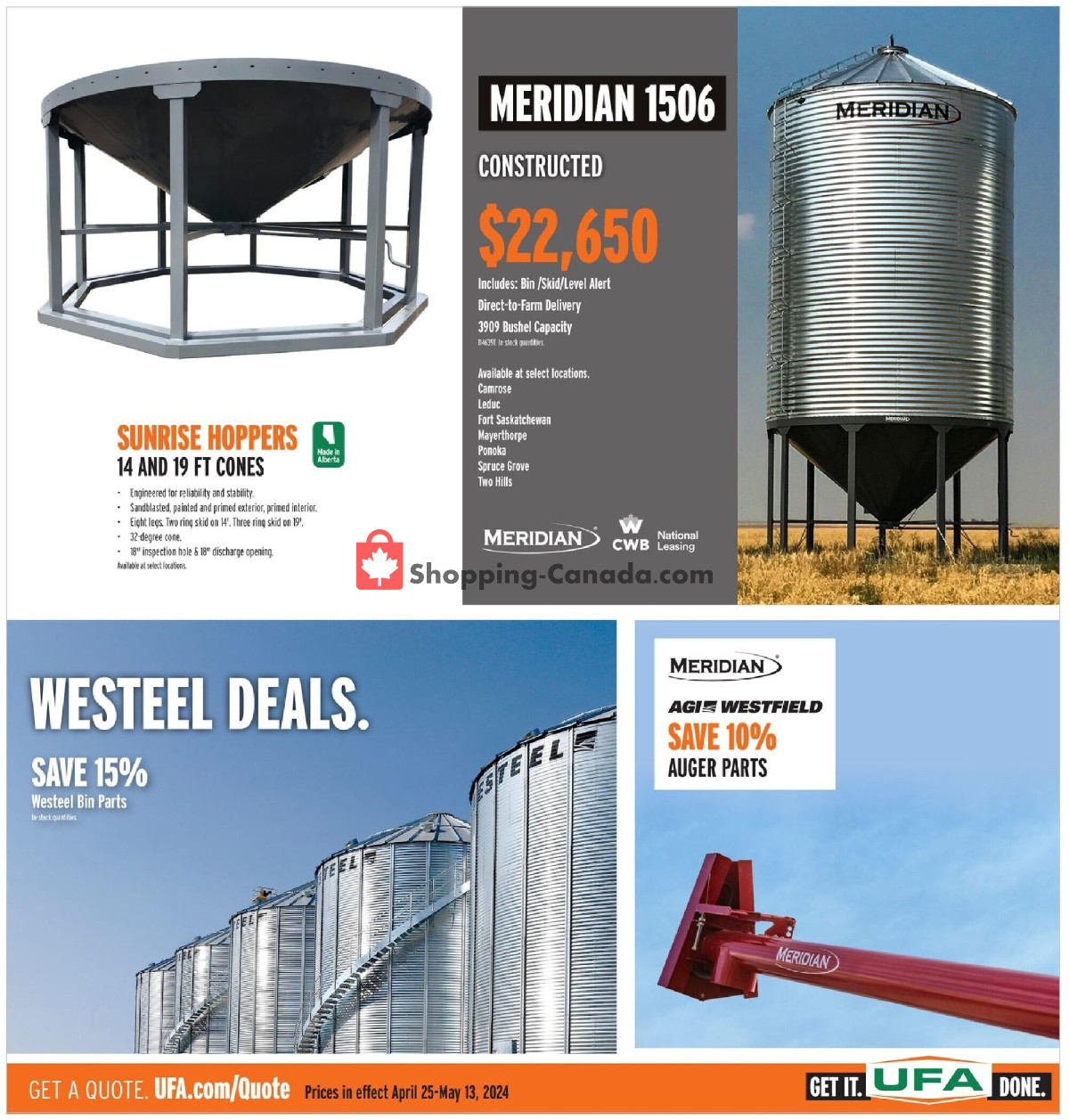 United Farmers Of Alberta flyer from Thursday April 25, 2024 to Monday May 13, 2024 - page 22