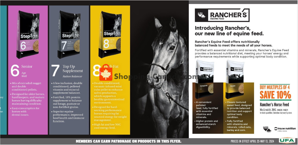 United Farmers Of Alberta flyer from Thursday April 25, 2024 to Monday May 13, 2024 - page 4