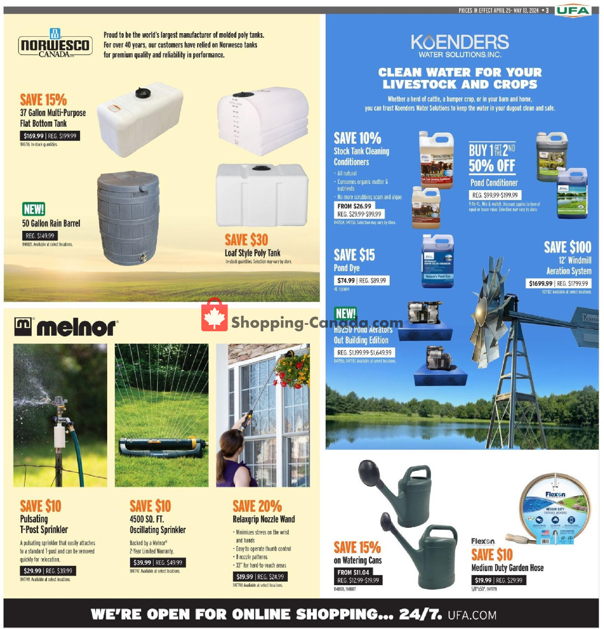 United Farmers Of Alberta flyer from Thursday April 25, 2024 to Monday May 13, 2024 - page 9