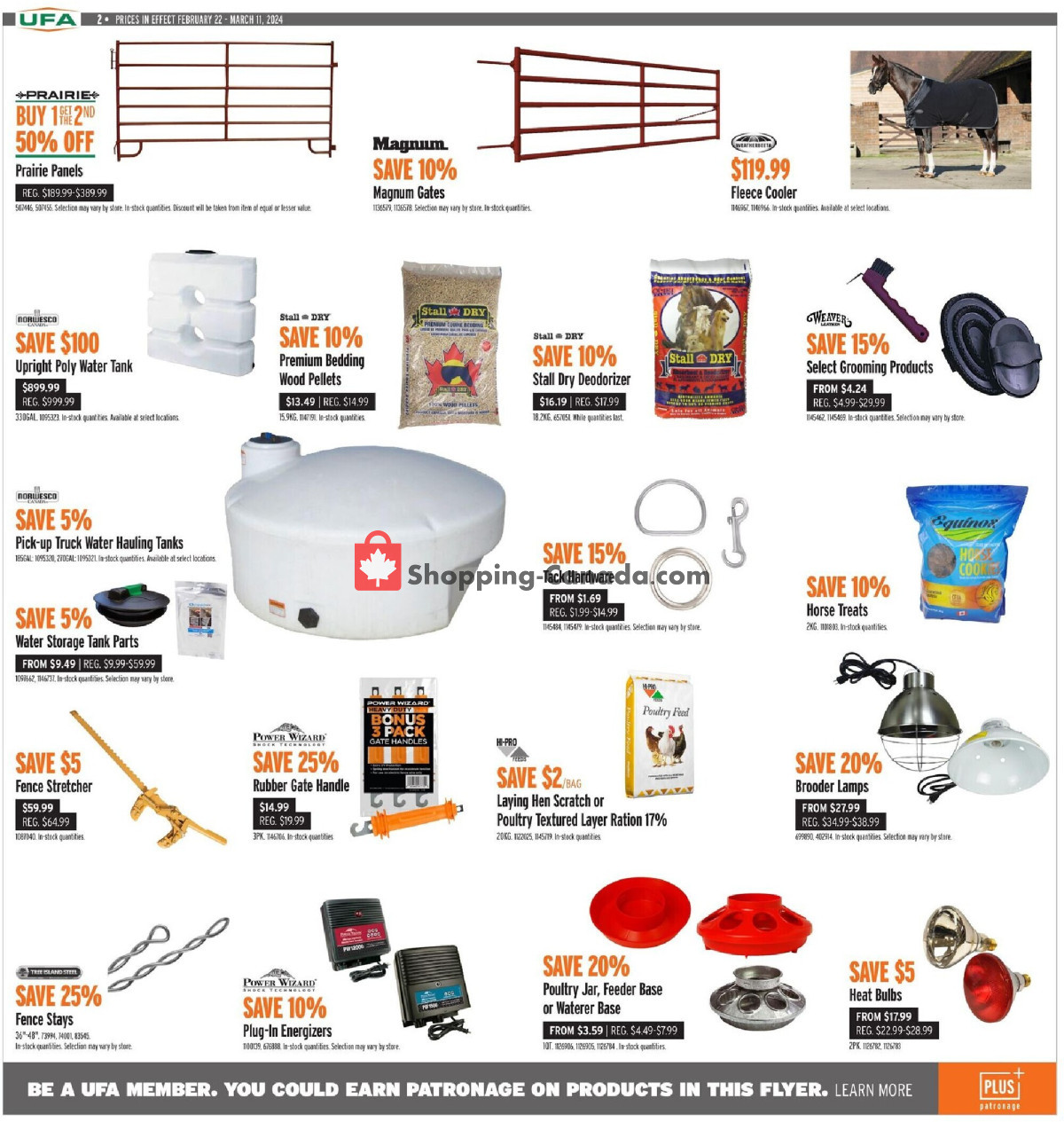 United Farmers Of Alberta flyer from Thursday February 22, 2024 to Monday March 11, 2024 - page 2