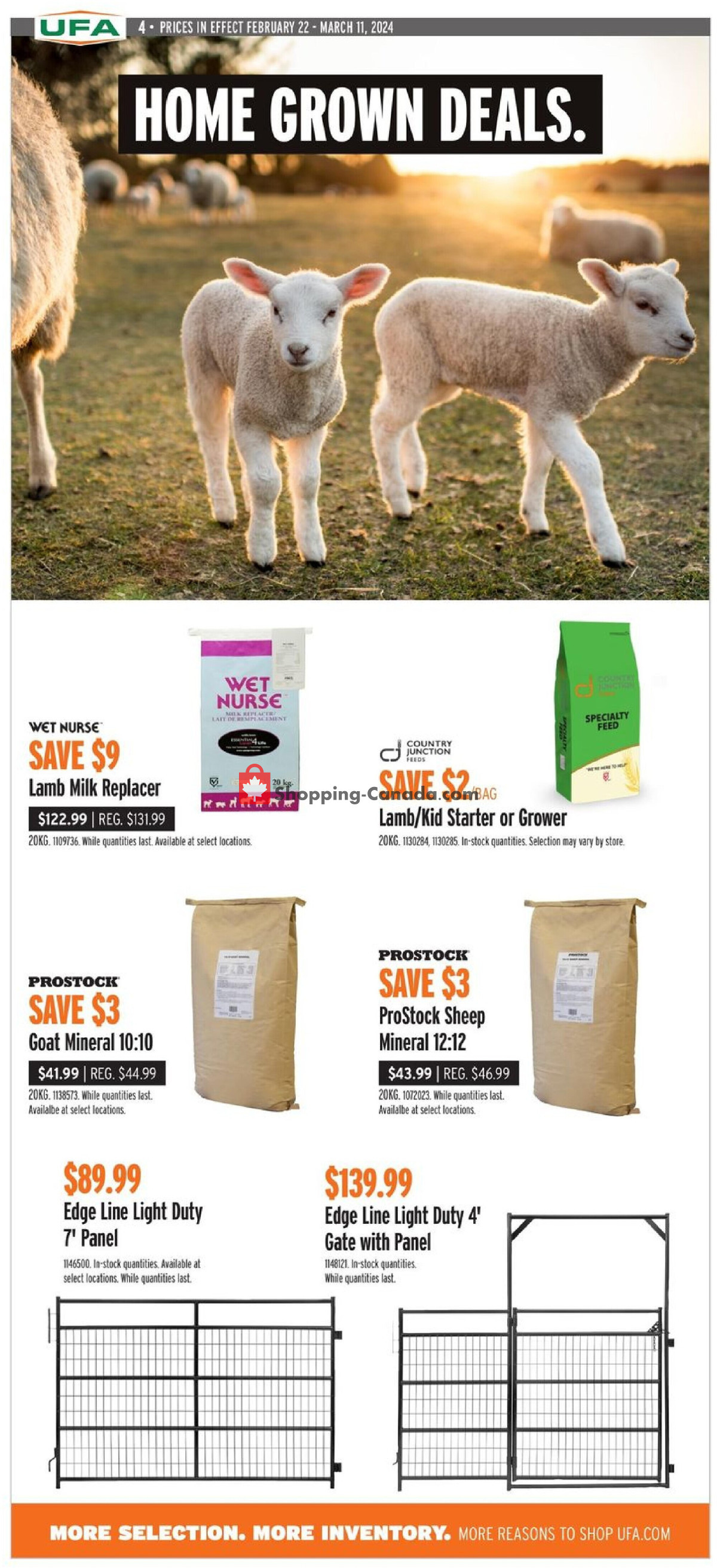 United Farmers Of Alberta flyer from Thursday February 22, 2024 to Monday March 11, 2024 - page 4