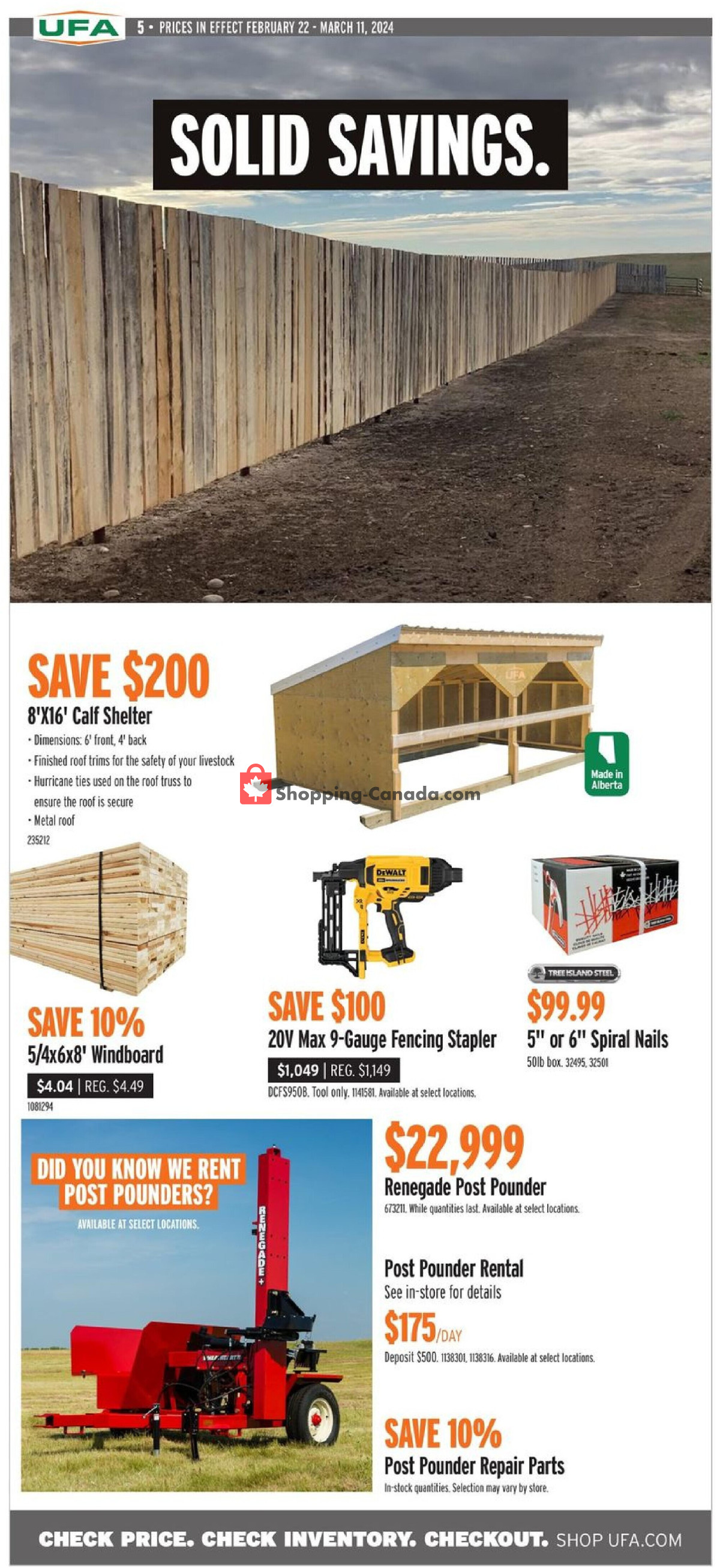 United Farmers Of Alberta flyer from Thursday February 22, 2024 to Monday March 11, 2024 - page 5