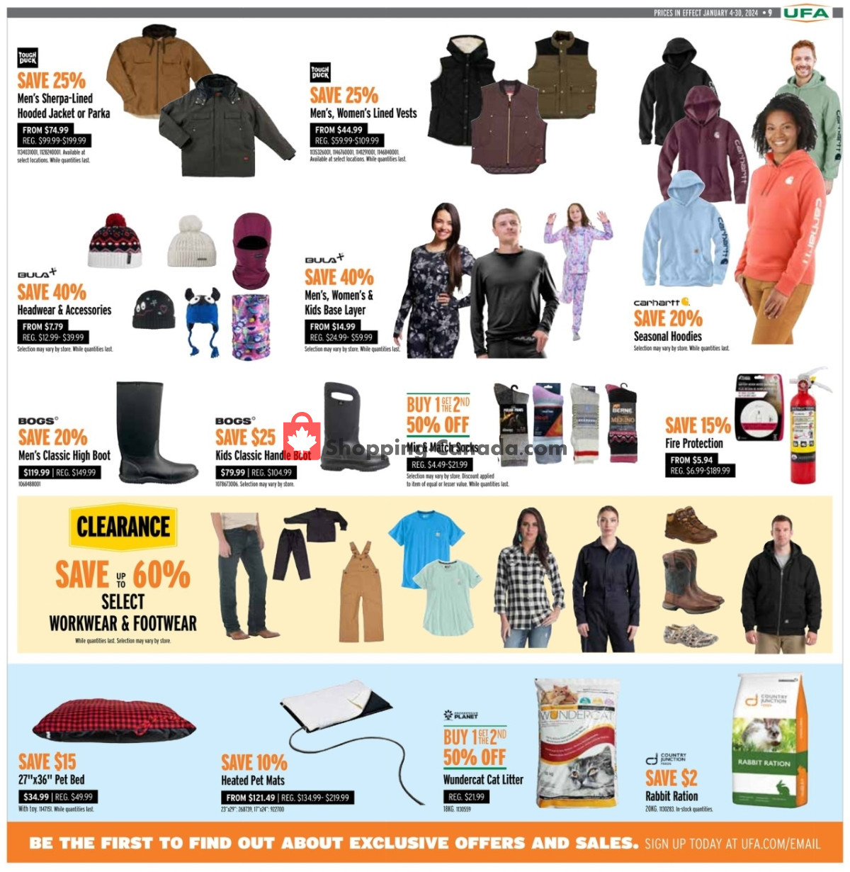 United Farmers Of Alberta flyer from Thursday January 4, 2024 to Tuesday January 30, 2024 - page 11