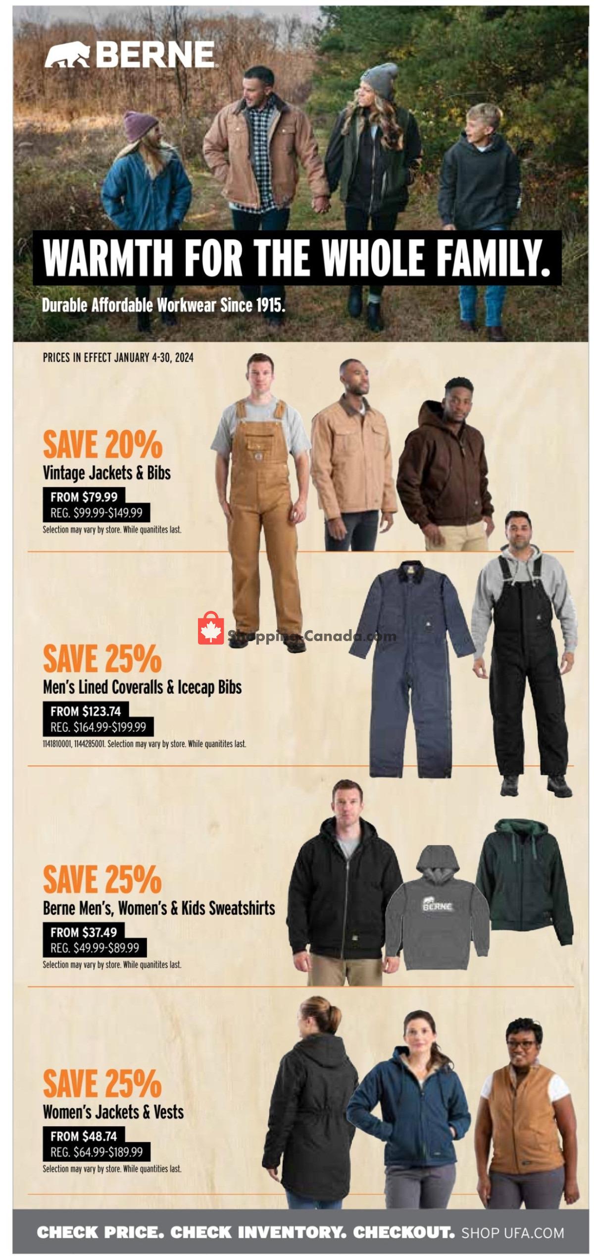 United Farmers Of Alberta flyer from Thursday January 4, 2024 to Tuesday January 30, 2024 - page 3