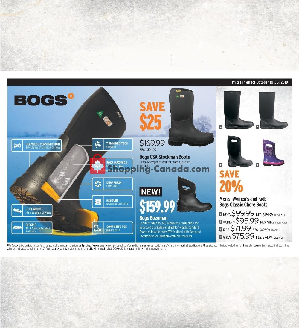 United Farmers Of Alberta flyer from Thursday October 10, 2019 to Wednesday October 30, 2019 - page 16