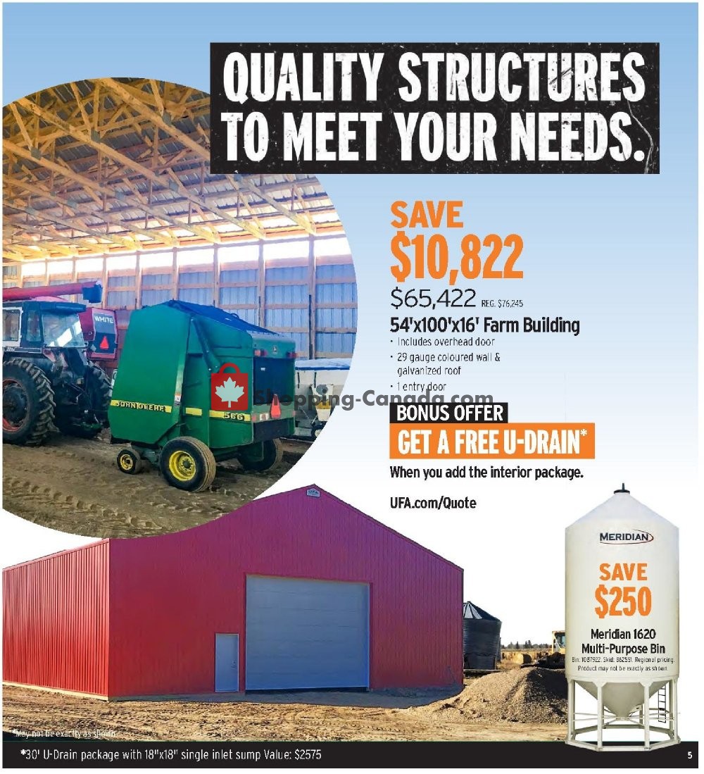 United Farmers Of Alberta flyer from Thursday October 10, 2019 to Wednesday October 30, 2019 - page 5