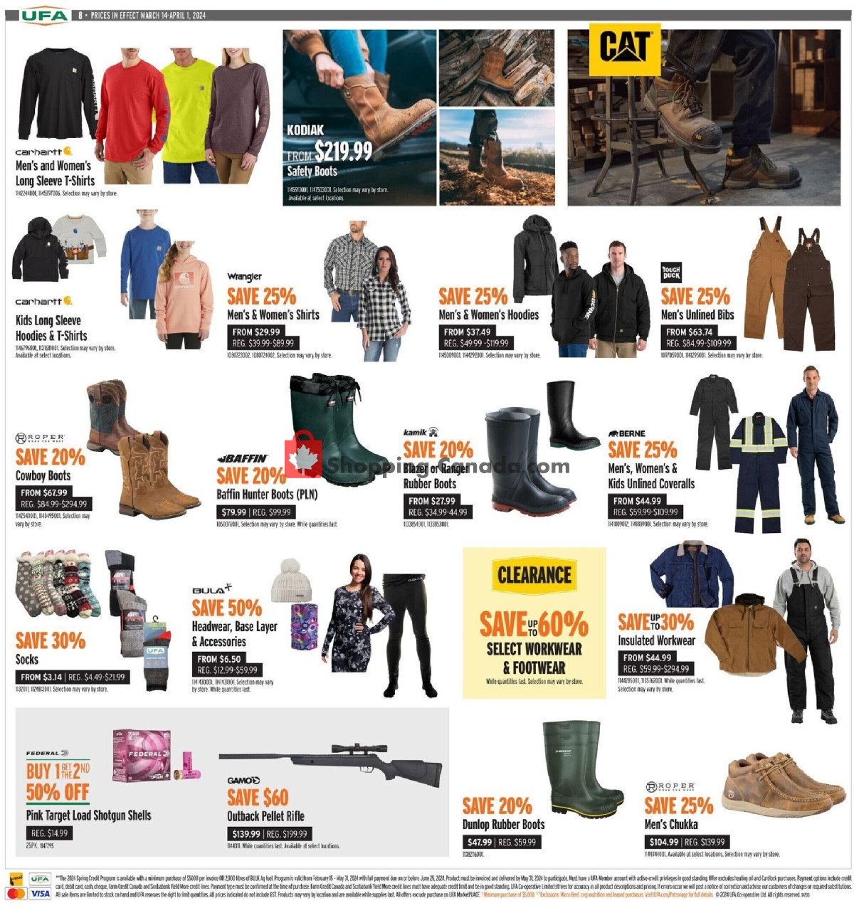 United Farmers Of Alberta flyer from Thursday March 14, 2024 to Monday April 1, 2024 - page 13