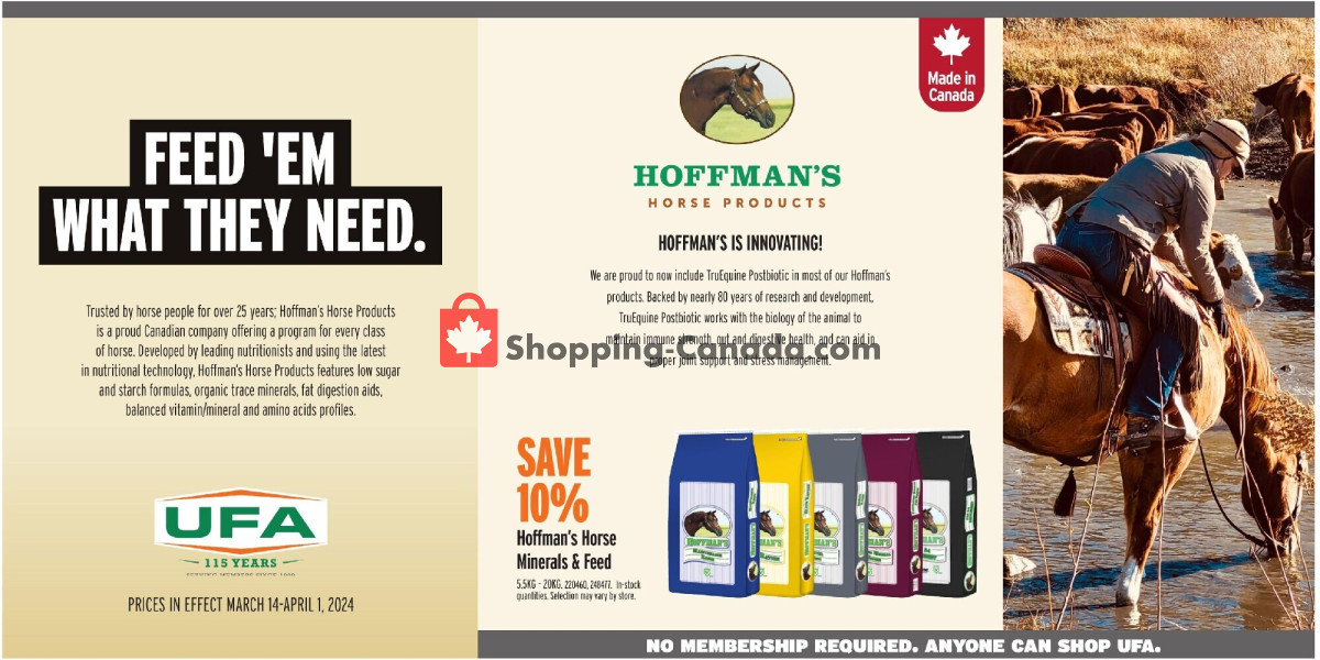 United Farmers Of Alberta flyer from Thursday March 14, 2024 to Monday April 1, 2024 - page 15