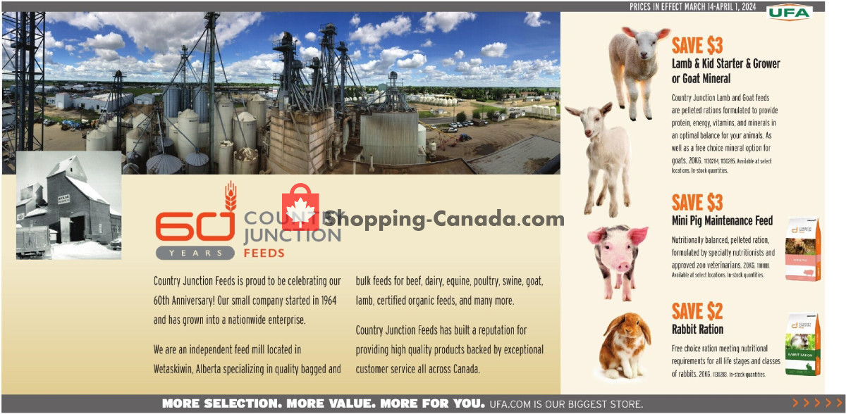United Farmers Of Alberta flyer from Thursday March 14, 2024 to Monday April 1, 2024 - page 16
