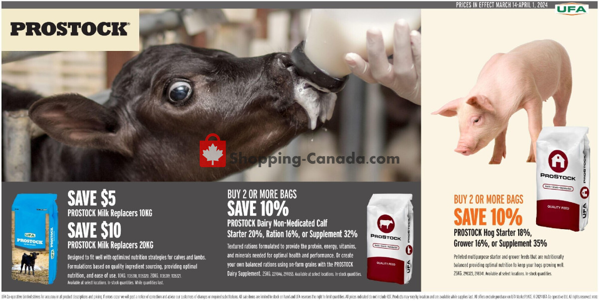United Farmers Of Alberta flyer from Thursday March 14, 2024 to Monday April 1, 2024 - page 18