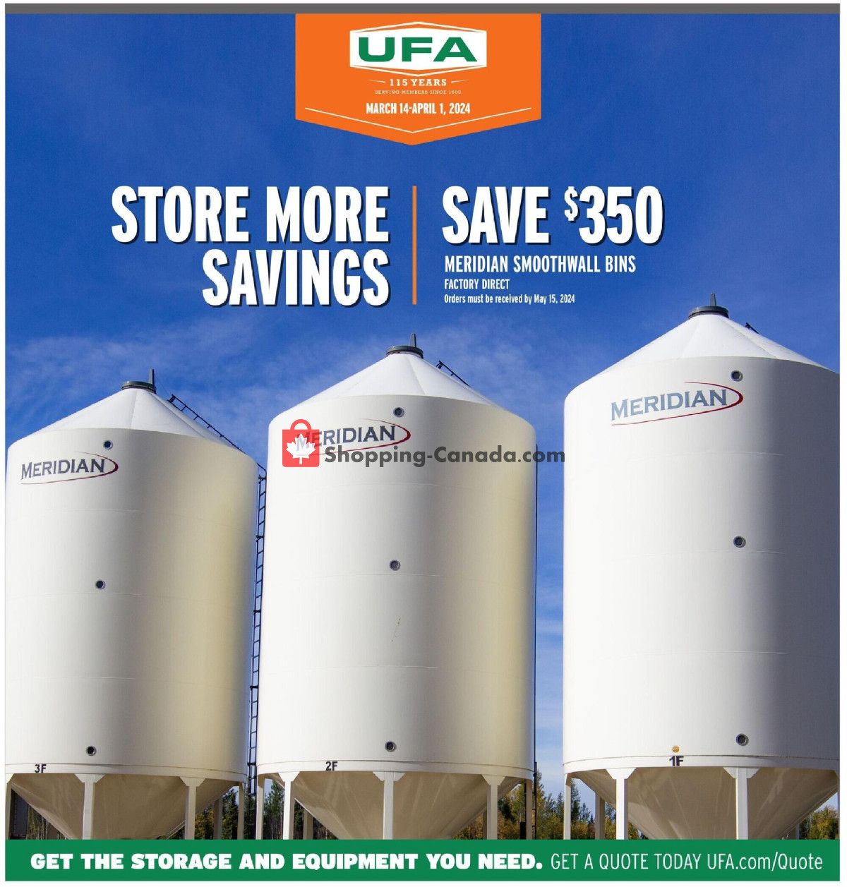 United Farmers Of Alberta flyer from Thursday March 14, 2024 to Monday April 1, 2024 - page 20