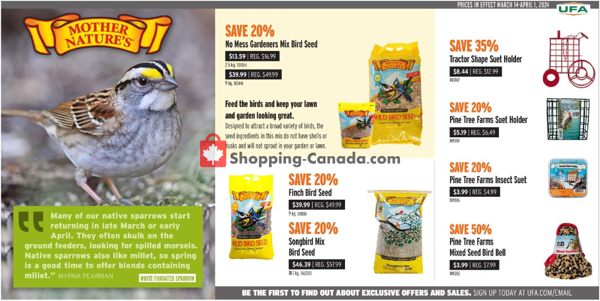 United Farmers Of Alberta flyer from Thursday March 14, 2024 to Monday April 1, 2024 - page 3