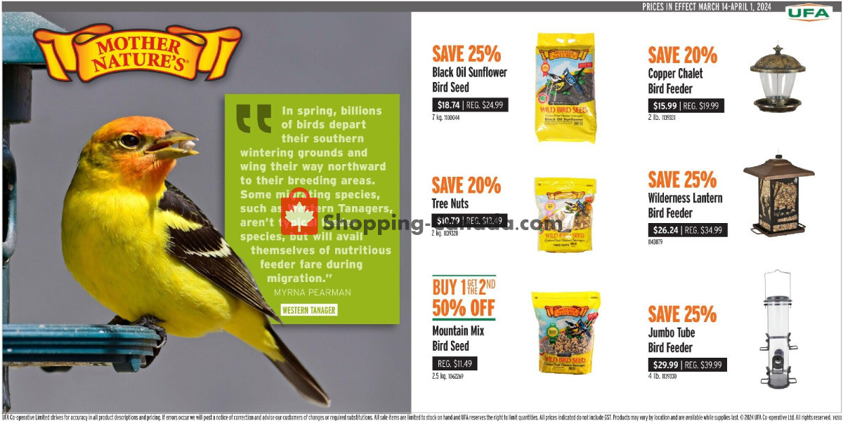 United Farmers Of Alberta flyer from Thursday March 14, 2024 to Monday April 1, 2024 - page 5