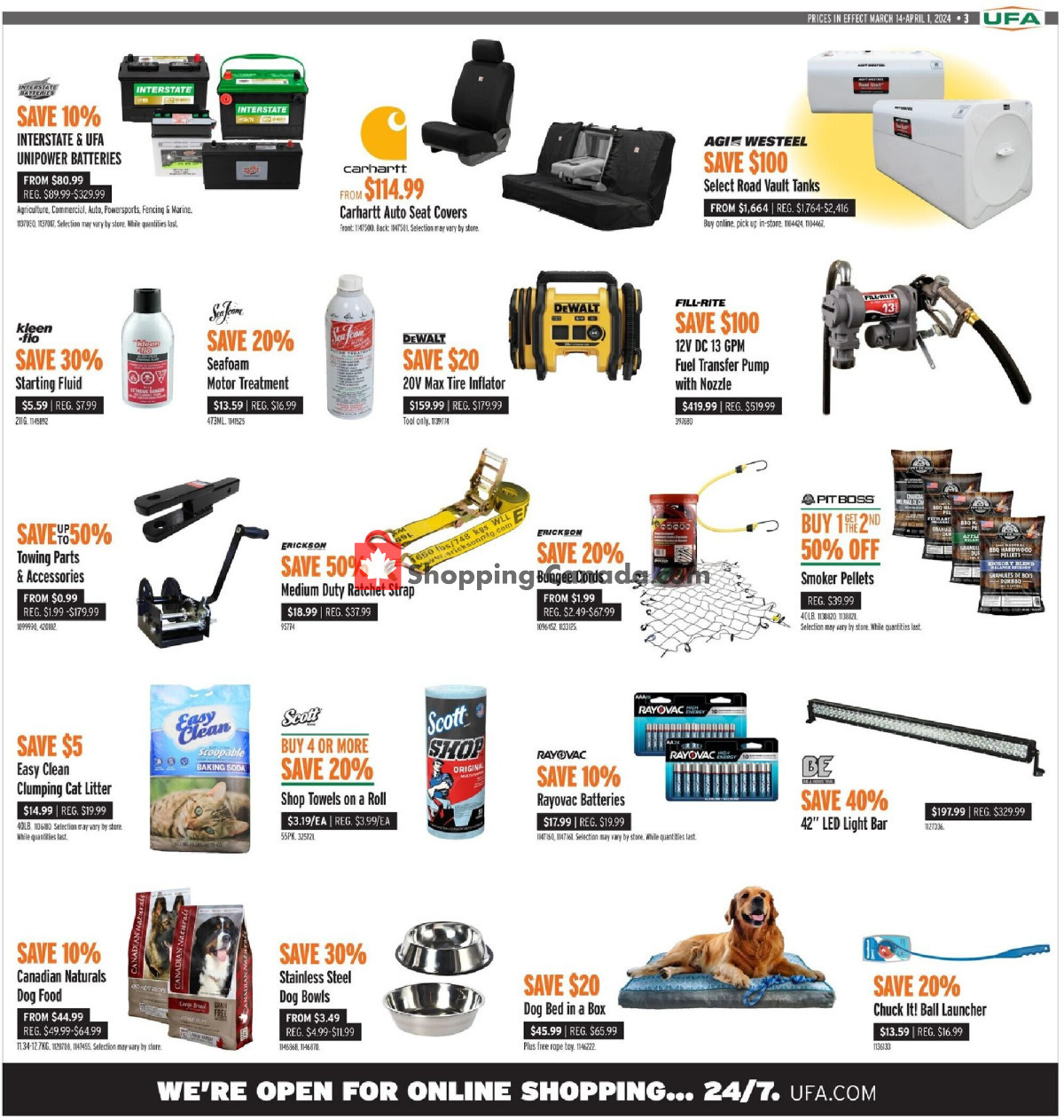 United Farmers Of Alberta flyer from Thursday March 14, 2024 to Monday April 1, 2024 - page 8