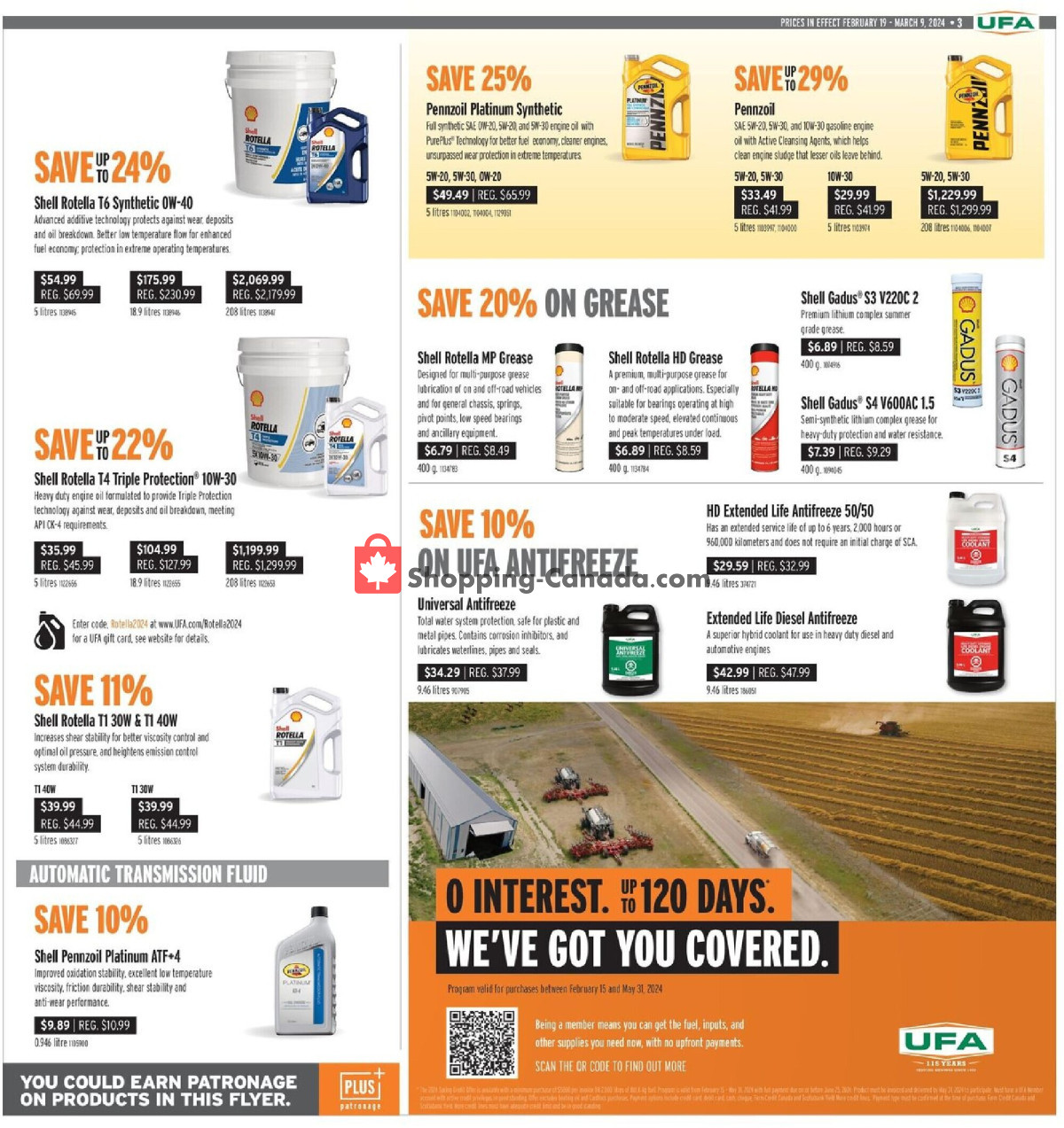 United Farmers Of Alberta flyer from Monday February 19, 2024 to Saturday March 9, 2024 - page 3