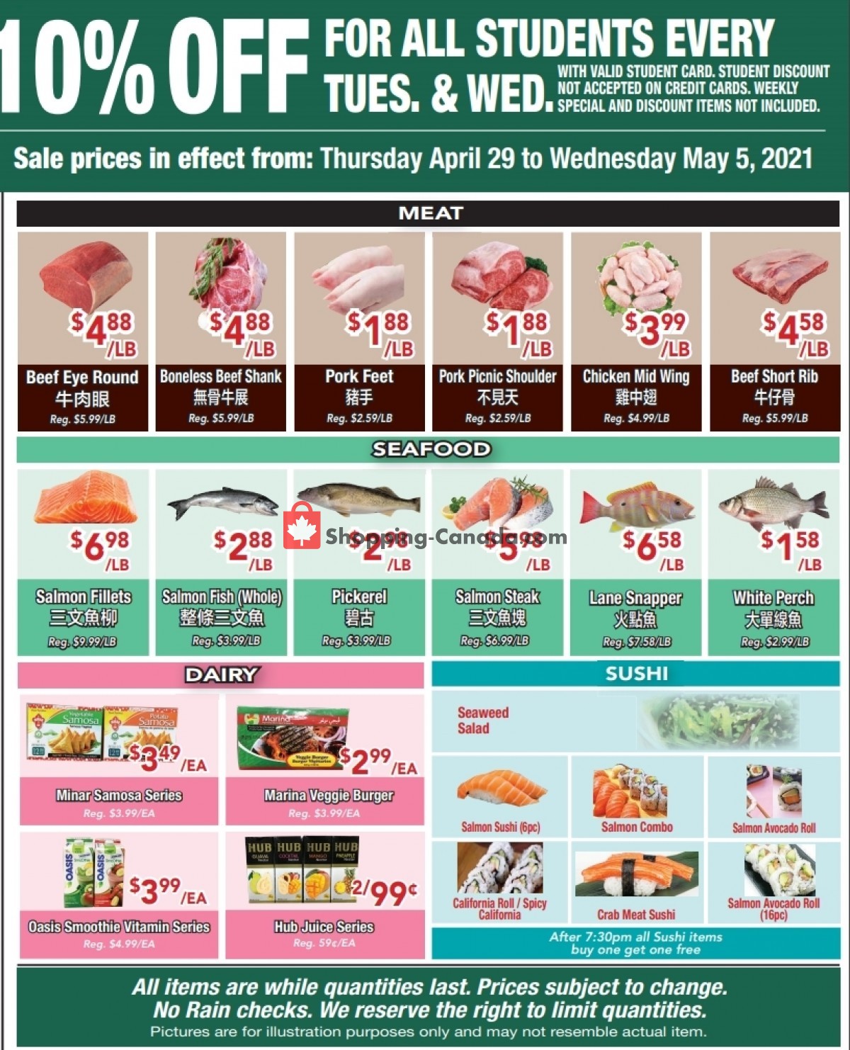 United Supermarket flyer from Thursday April 29, 2021 to Wednesday May 5, 2021 - page 2