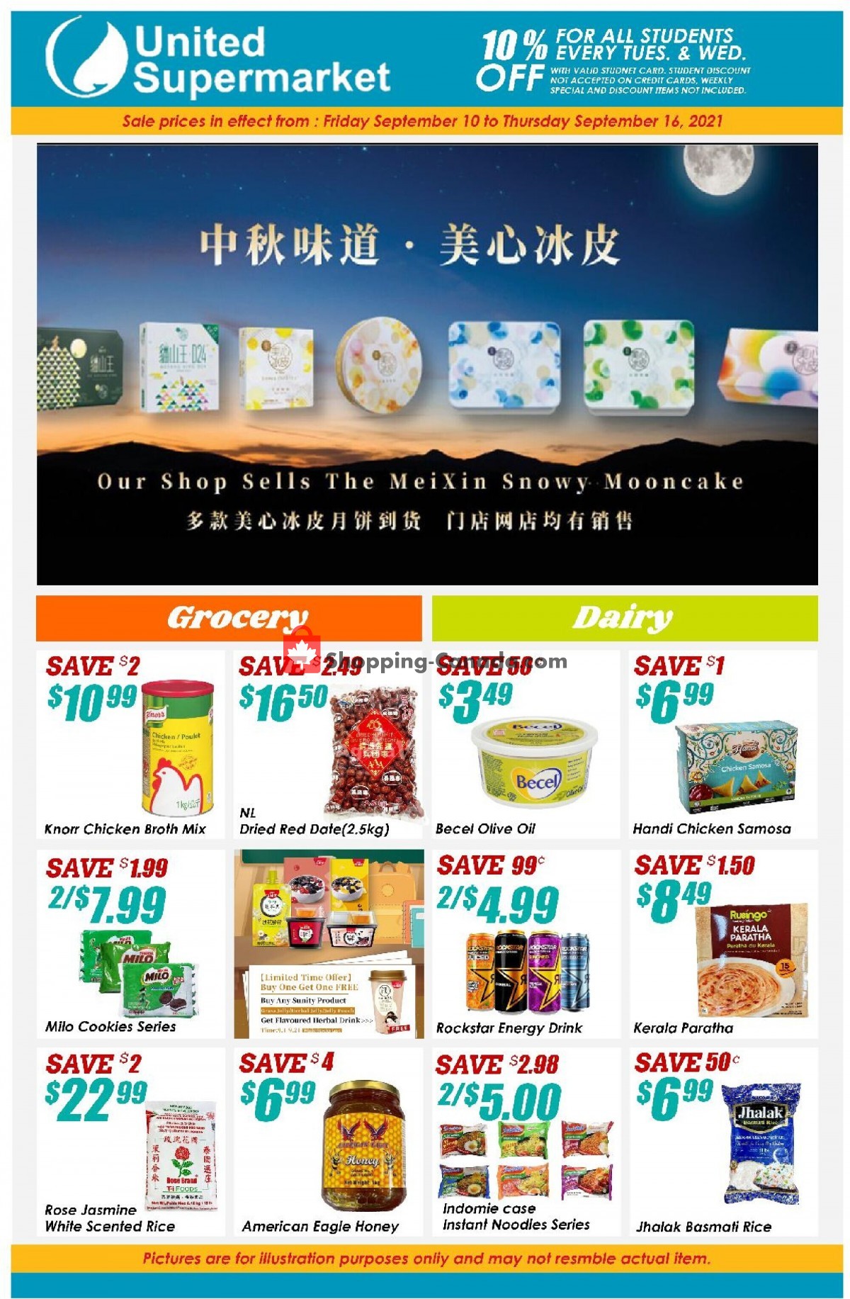 United Supermarket flyer from Friday September 10, 2021 to Thursday September 16, 2021 - page 1
