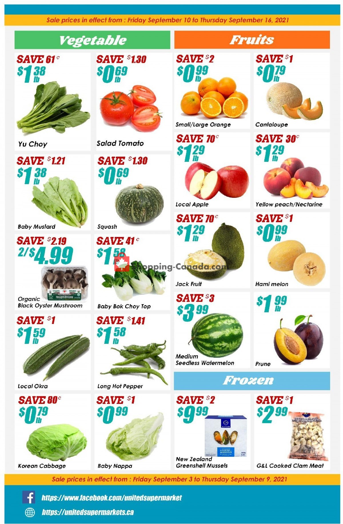 United Supermarket flyer from Friday September 10, 2021 to Thursday September 16, 2021 - page 2