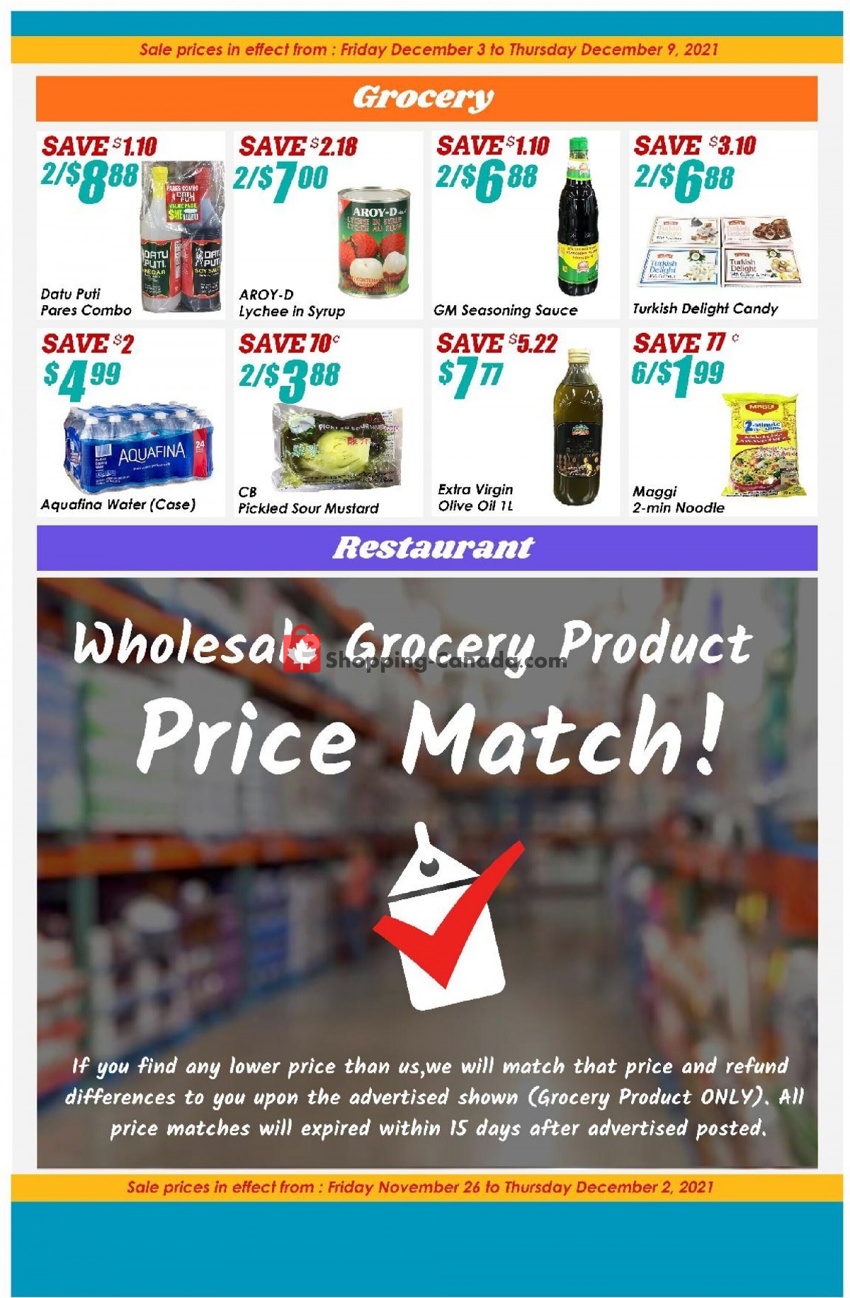 United Supermarket flyer from Friday December 3, 2021 to Thursday December 9, 2021 - page 2