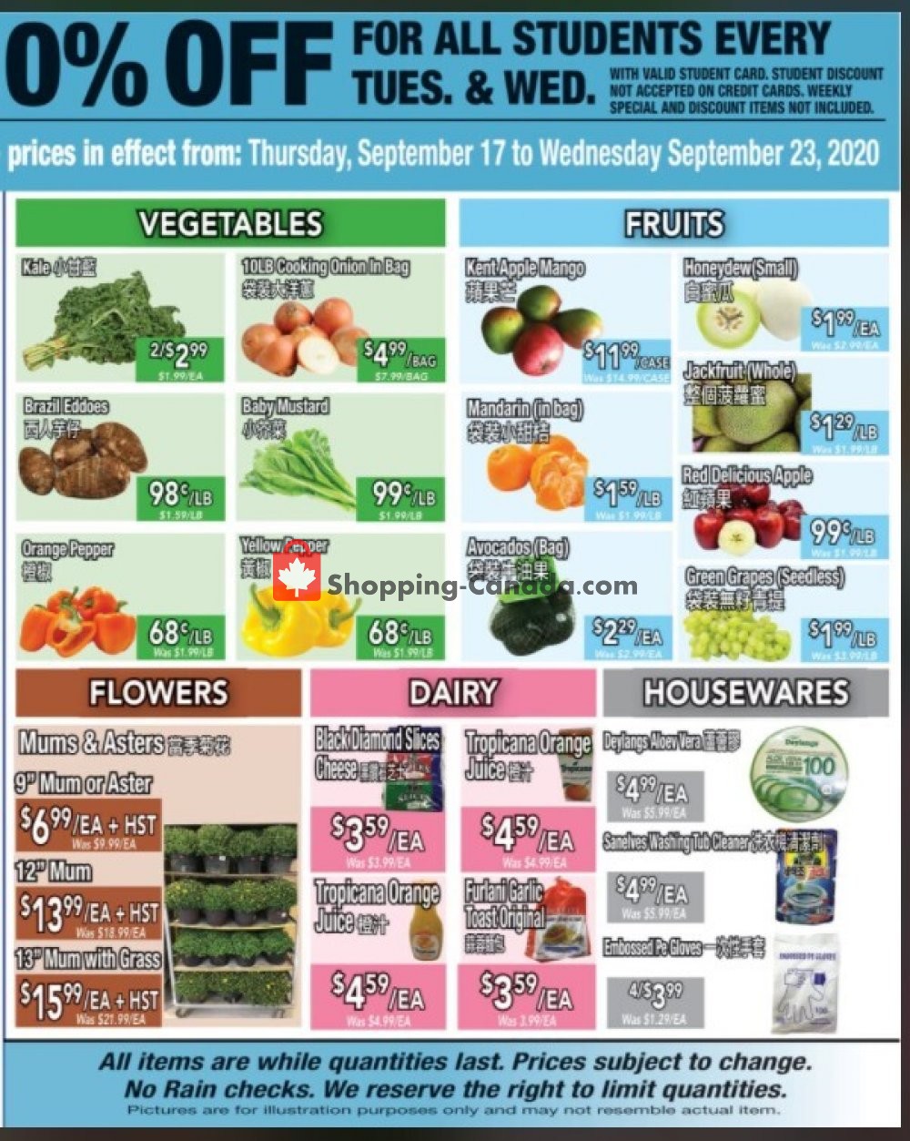 United Supermarket flyer from Thursday September 17, 2020 to Wednesday September 23, 2020 - page 2