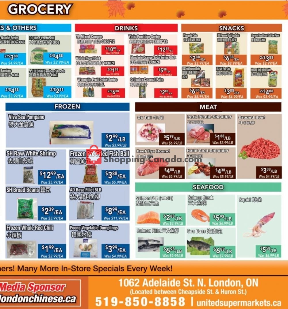 United Supermarket flyer from Thursday October 8, 2020 to Wednesday October 14, 2020 - page 4
