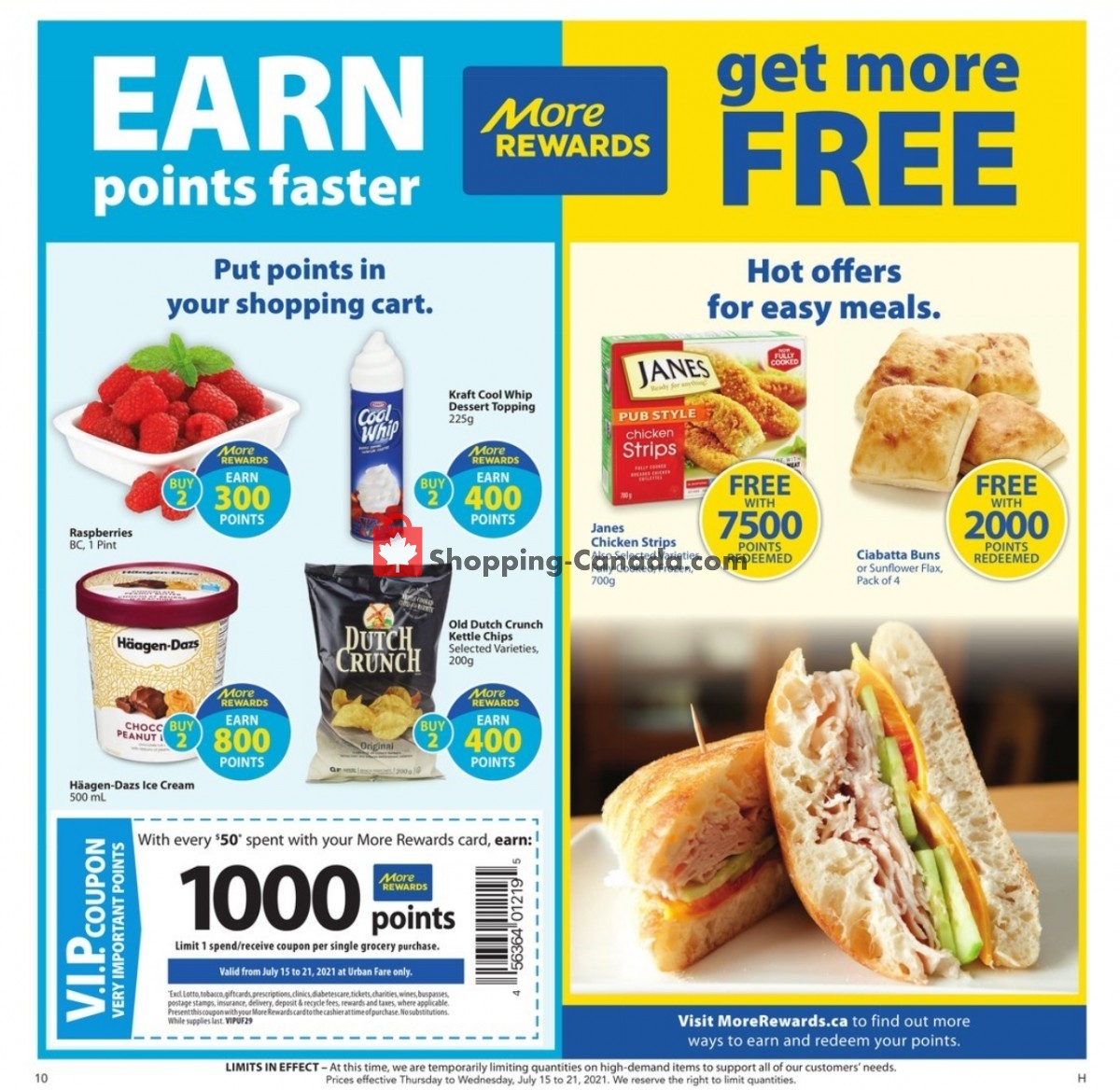 Urban Fare flyer from Thursday July 15, 2021 to Wednesday July 21, 2021 - page 10