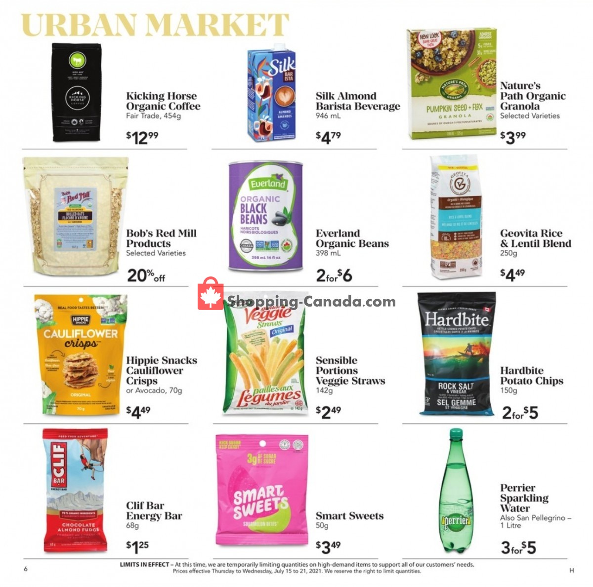 Urban Fare flyer from Thursday July 15, 2021 to Wednesday July 21, 2021 - page 6
