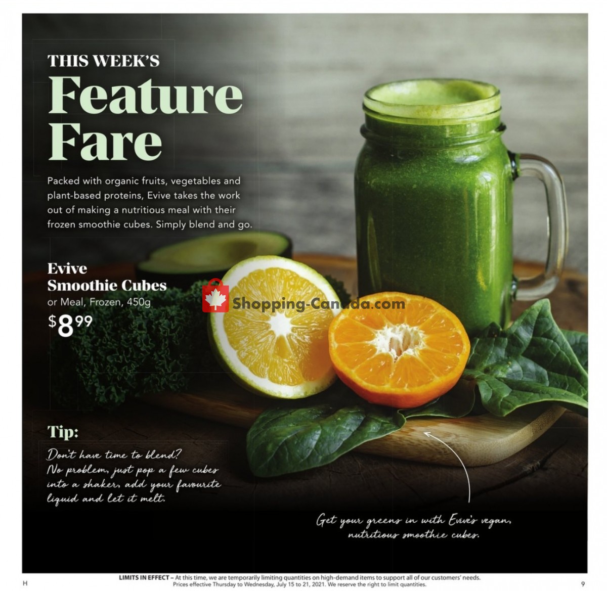Urban Fare flyer from Thursday July 15, 2021 to Wednesday July 21, 2021 - page 9