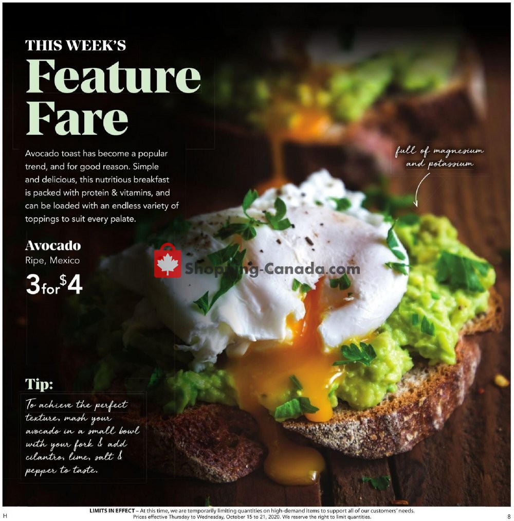 Urban Fare flyer from Thursday October 15, 2020 to Wednesday October 21, 2020 - page 8