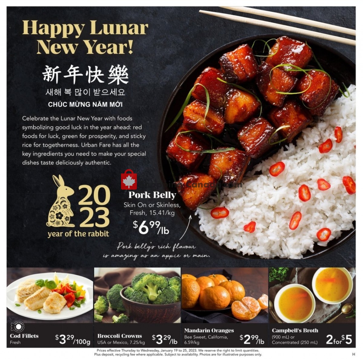 Urban Fare flyer from Thursday January 19, 2023 to Wednesday January 25, 2023 - page 4