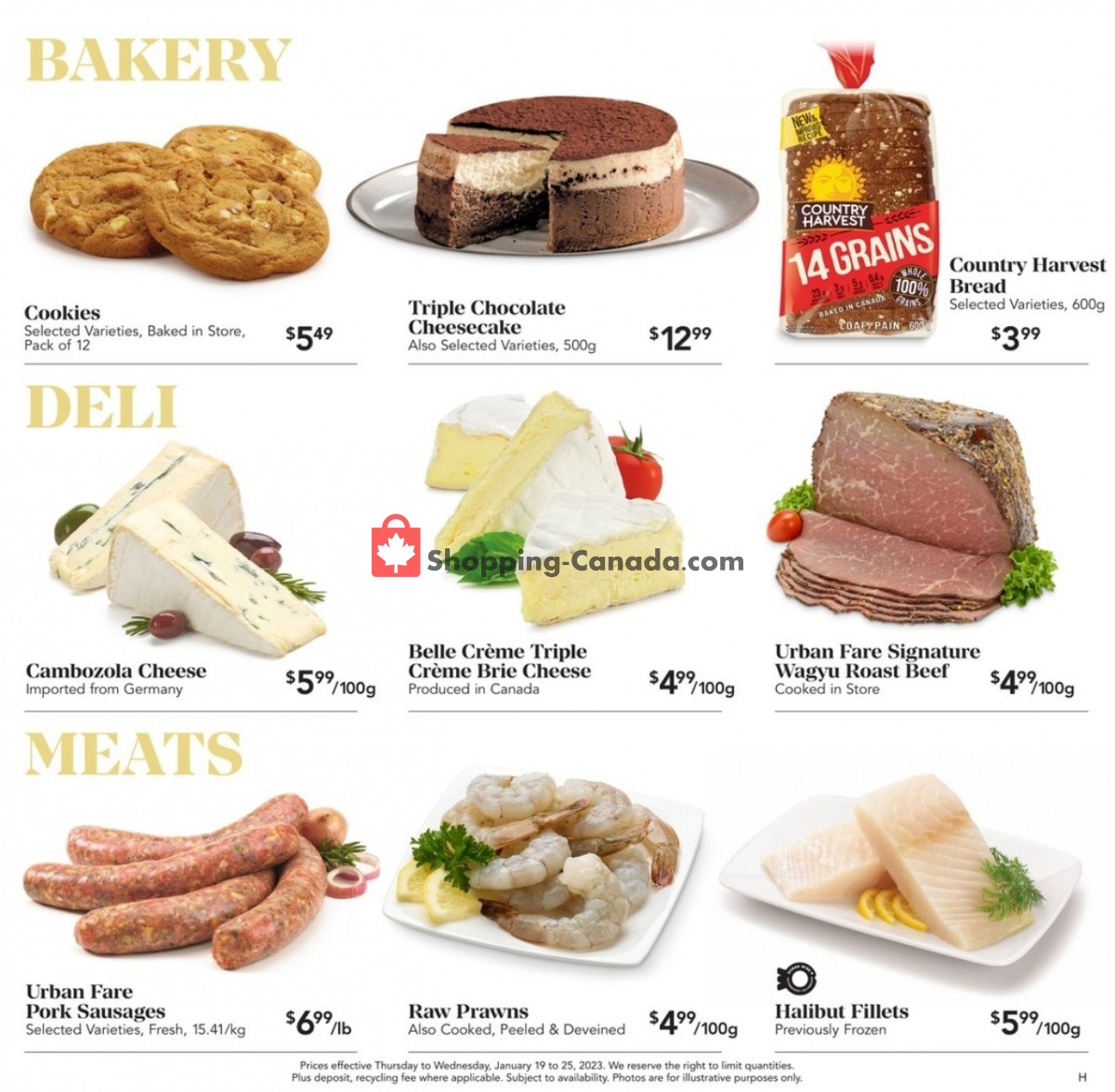 Urban Fare flyer from Thursday January 19, 2023 to Wednesday January 25, 2023 - page 6