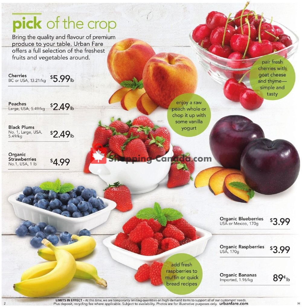 Urban Fare flyer from Thursday July 2, 2020 to Wednesday July 8, 2020 - page 2