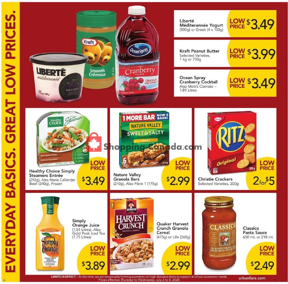 Urban Fare flyer from Thursday July 2, 2020 to Wednesday July 8, 2020 - page 6
