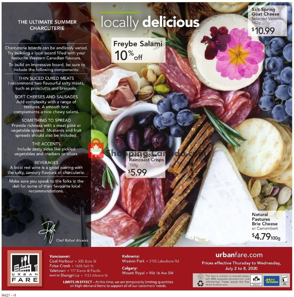 Urban Fare flyer from Thursday July 2, 2020 to Wednesday July 8, 2020 - page 8