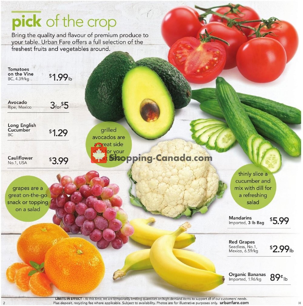 Urban Fare flyer from Thursday July 23, 2020 to Wednesday July 29, 2020 - page 2