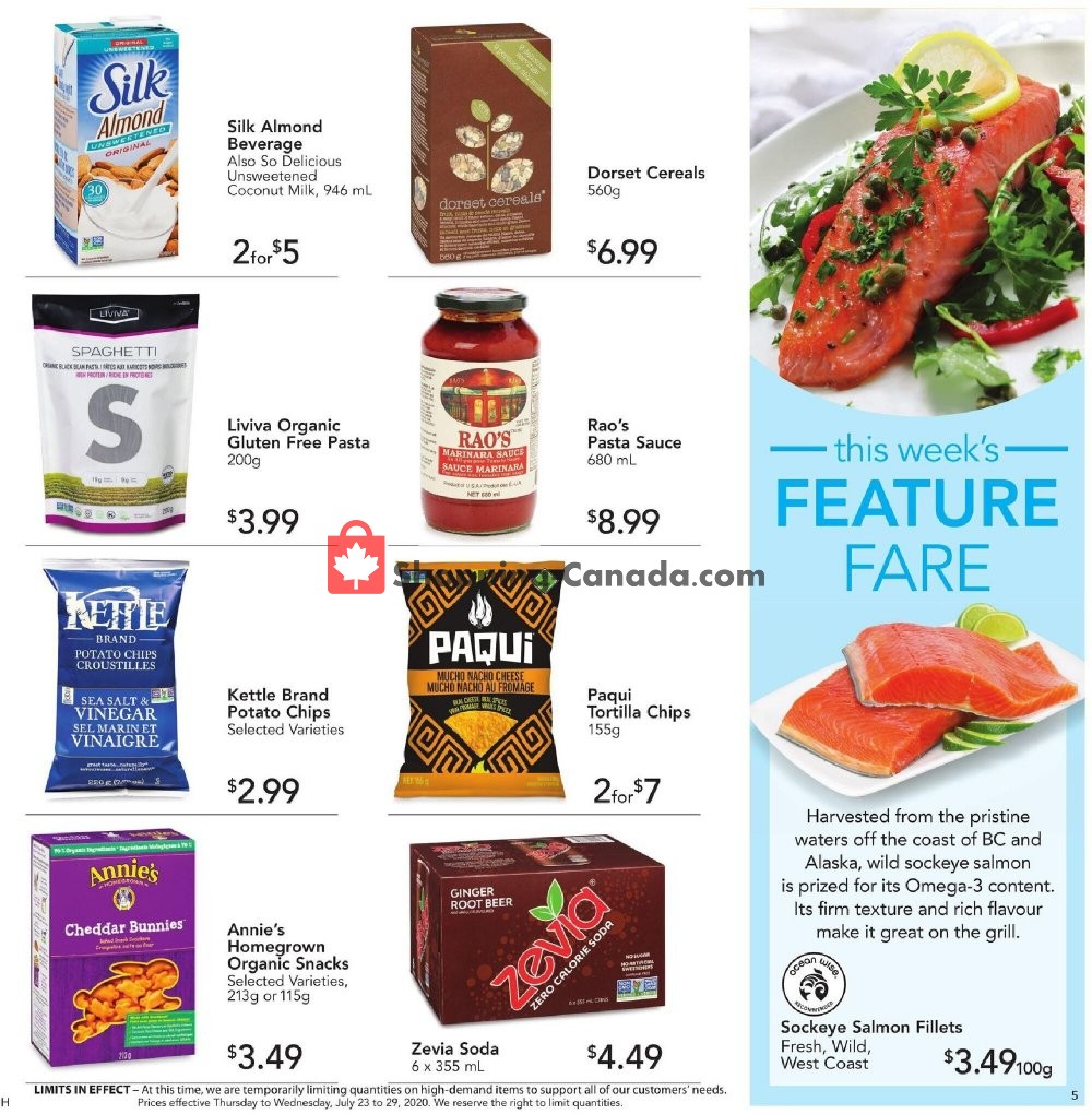 Urban Fare flyer from Thursday July 23, 2020 to Wednesday July 29, 2020 - page 5