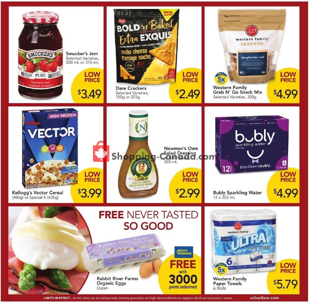 Urban Fare flyer from Thursday July 9, 2020 to Wednesday July 15, 2020 - page 7